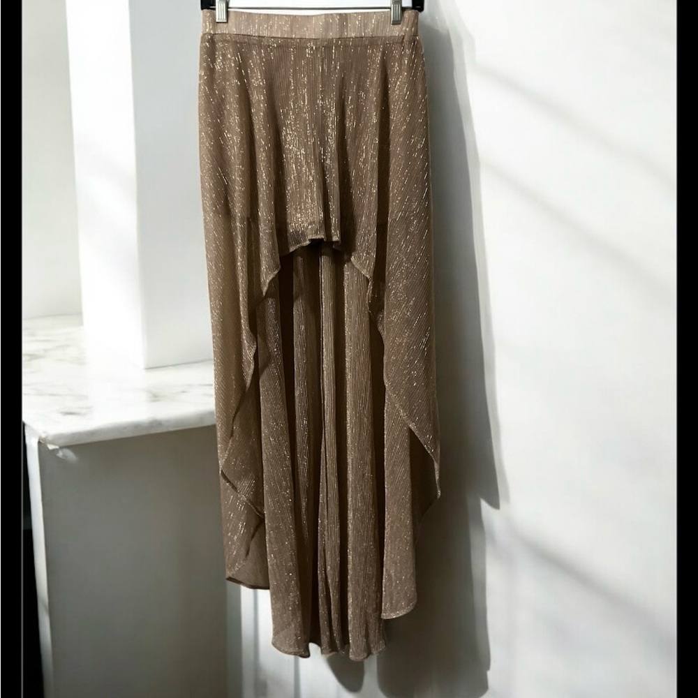 Elegant Golden Tan Women's Skirt